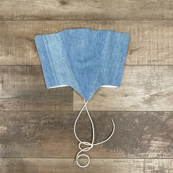 Brand new Sami Miro Vintage denim corset top - Picture 3 of 5